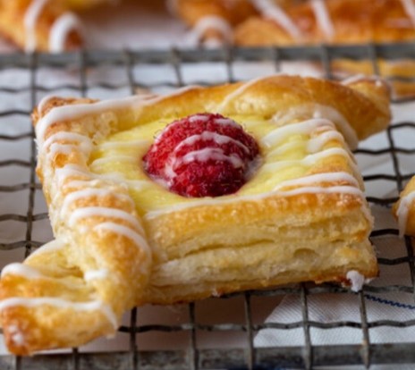 Strawberry Breakfast Danish